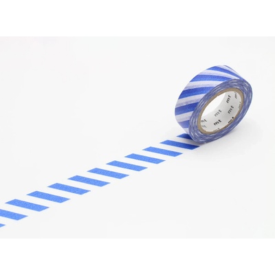 MT masking tape geometrická stripe blue – Sleviste.cz