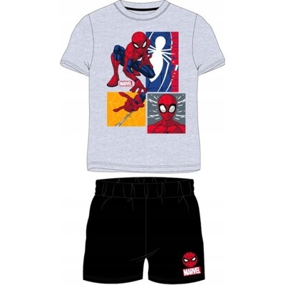 E plus M pyžamo Spiderman Marvel šedé