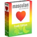 Masculan Single: Frutti Edition, 3 condoms