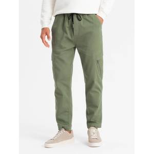 Ombre Clothing Мъжко долнищ с джобове зелен (олив) цвят Ombre Clothing Ombre Clothing | Zelen | МЪЖЕ | 30/32