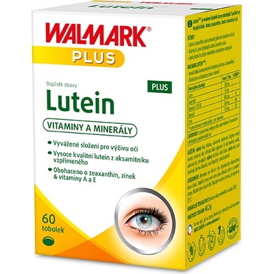 Walmark Lutein Plus 40+20 tobolek – Zboží Mobilmania