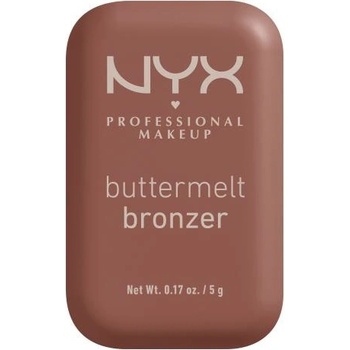 NYX Professional Makeup Buttermelt Bronzer vysoko pigmentovaný a dlhotrvajúci bronzer 05 butta off 5 g