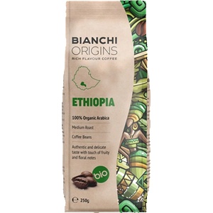 Bianchi Кафе на зърна Bianchi Origins Ethiopia, 250 г