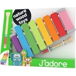 Jadore Дървен ксилофон Jadore - Дъга (JD811305) - baby