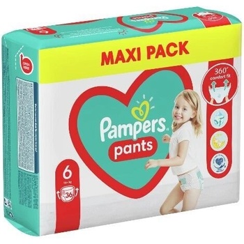 Pampers Пелени - гащички Pampers Pants Размер 6 XL 36 бр