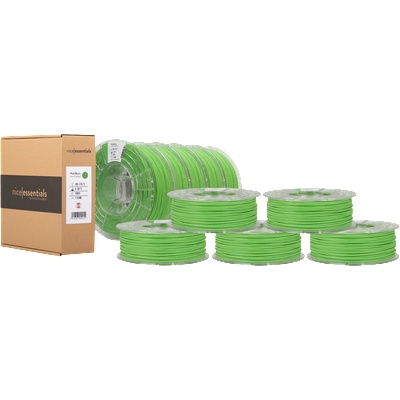 nice essentials PLA Basic Light Green - 10x 1, 75 mm / 1000 g (CLP-9010707009306-10)