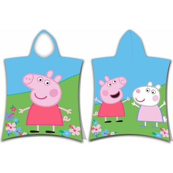 Jerry Fabrics pončo Peppa Pig 061 rozmer 50 x 115 cm