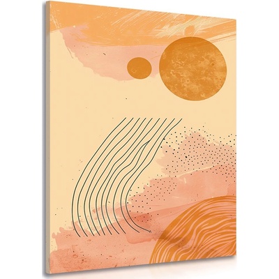 Obraz moderní vzory Peach Fuzz - 40x60