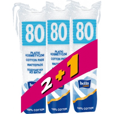 Bella odličovacie tampóny 3x 80 ks