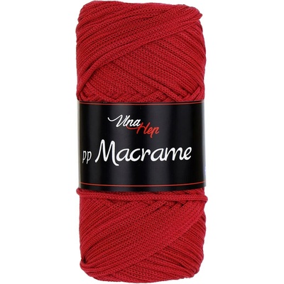 Vlna - Hep pp Macrame 4020 červená