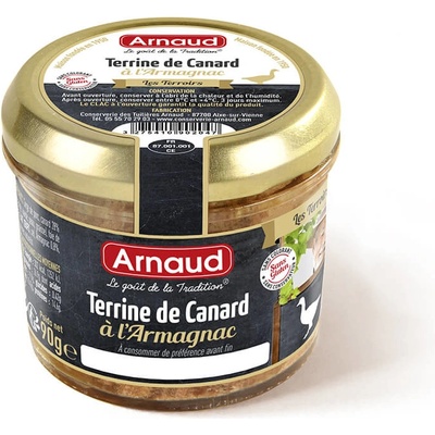 Arnaud Terrine de Canard á l´Armagnac Kačacia terina dochutená armaňakom 90 g