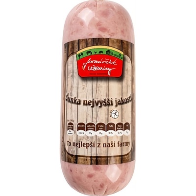 Farmářské uzeniny Šunka nejvyšší jakosti 95% masa 0.63kg