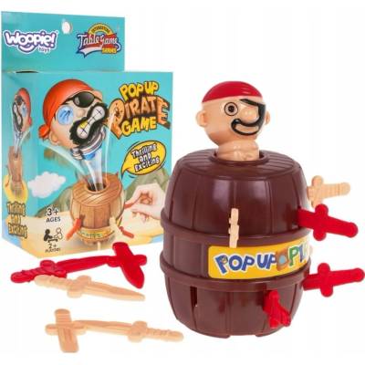 Woopie Bláznivý pirát vyskakující sud