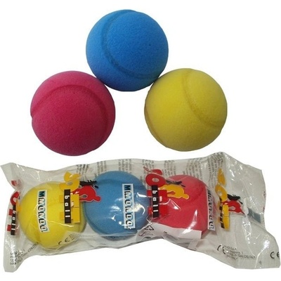Penové loptičky na soft tenis 3 ks
