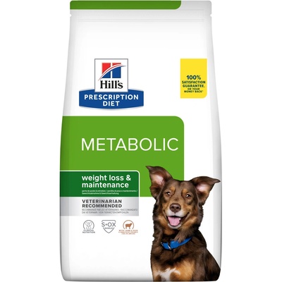 Hill's Prescription Diet Metabolic Regulácia hmotnosti pre psov jahňacie 12 kg