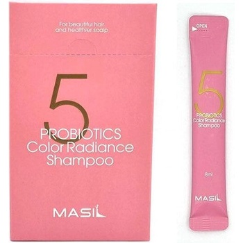 MASIL Хидратиращ шампоан с пробиотици за боядисана коса (саше) Masil 5 Probiotics Color Radiance Shampoo