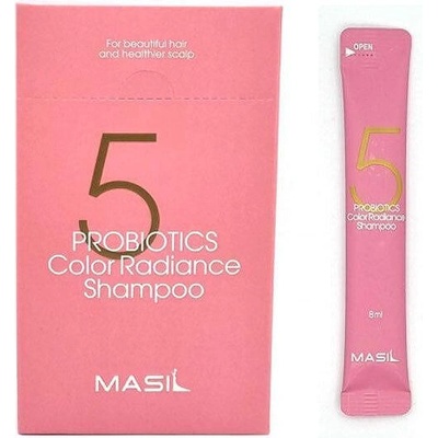 MASIL Хидратиращ шампоан с пробиотици за боядисана коса (саше) Masil 5 Probiotics Color Radiance Shampoo
