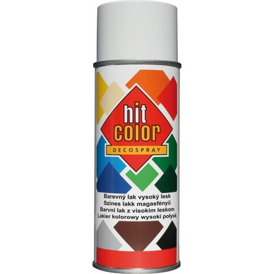 hitcolor Barva lesklá 400 ml světle šedá