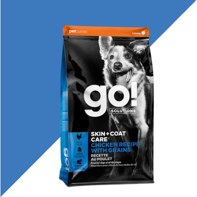 Go! solutions Go! skin+coat care Суха храна за кучета с пиле и кафяв ориз