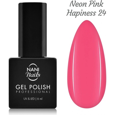 NANI gél lak Neon Pink Hapiness 6 ml