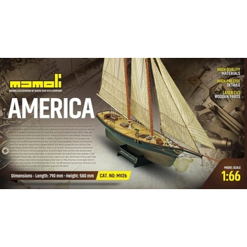 Image 1 of Mamoli Шхуна Америка - america (mv26)