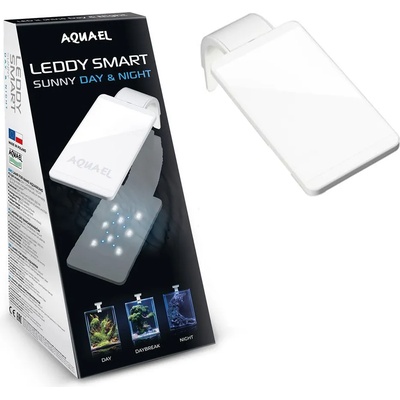 AQUAEL LED осветление на аквариум Aquael Leddy Smart Sunny Day & Night бяло