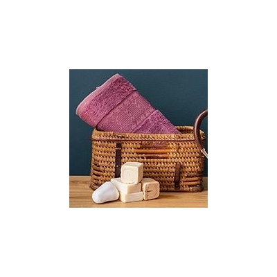 Issimo Home MARSILYA bordová (dusty rose), 60% bambus - 40% bavlna, 30x50cm, Bordová (dusty rose)