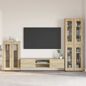 vidaXL Комплект ТВ шкаф FLORIN 3 бр. 150 x 39 x 30 cm Дъб сонома (3397956)