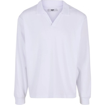 DEF DFLS030 pánské triko BRIGHT WHITE