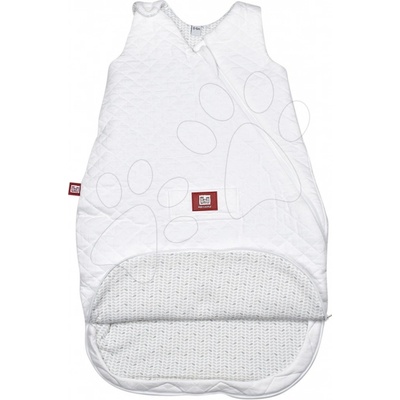 Red Castle dojčenský spací vak Fleur de Coton prešívaný biely