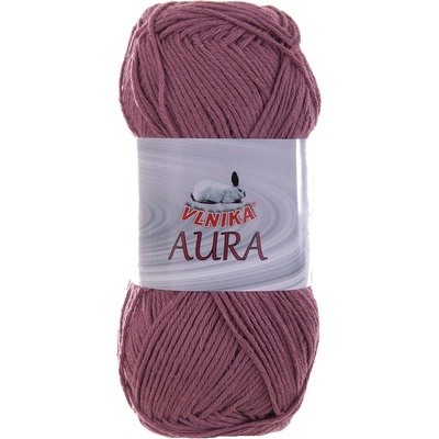 VLNIKA Priadza Aura 100 g – 910 burgundy