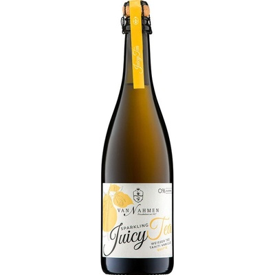 Van Nahmen Sparkling Juicy Tea White Tea-Tahiti Vanilla-Quince 0,75 l (holá lahev)