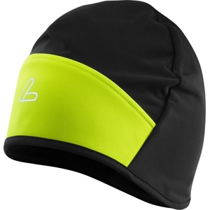 Löffler Зимна шапка (beanie) Löffler Airblocc Hat Flaps Beanie - Neon Yellow - размер One Size (904-6743-0211)