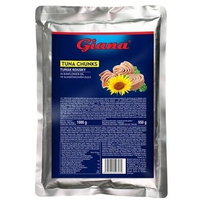Tuňák ve slunečnicovém oleji Giana - kousky 1000 g
