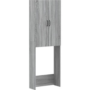 vidaXL Тоалетна Шкаф HOORN Сив Сонома 66 x 25, 5 x 190 см (897361)