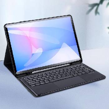 Samsung DUX DUCIS кожен калъф с Bluetooth клавиатура и тъчпад за Samsung Galaxy Tab S10 FE+