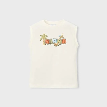 MAYORAL Потник презрамки цвят сметана Island за мини момче Mayoral