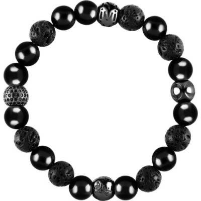 Olivie TERRA náramok ONYX LÁVA BLACK 10037 XL