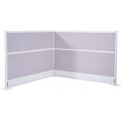 SucceBuy Paraván do miestnosti Skladací 2ks 183x122CM Deliace steny do kancelárie