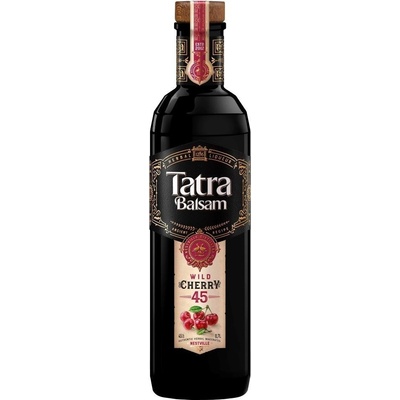 Tatra Balsam Wild Cherry 45% 0,7 l (čistá fľaša)