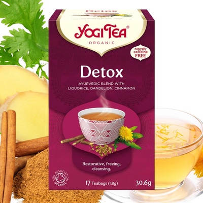 Yogi Tea Čaj Yogi Tea BIO Detox Pročištění 17 x 1,8 g