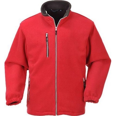 PortWest Fleece Argyll Heavy červená
