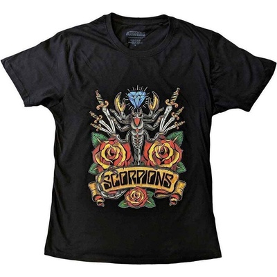 Scorpions Traditional Tattoo Black S Риза (SCORTS03MB01)