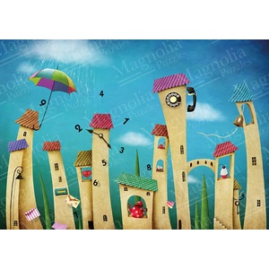 Magnolia - Puzzle Dancing Town - 1 000 piese