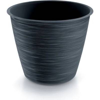 PROSPERPLAST - Obal na kvetináč FURU 23,5cm čierny