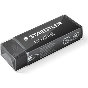 STAEDTLER Гумичка, STAEDTLER "Rasoplast B20", черна 526 B20-9 02PE (526 B20-9 02PE)