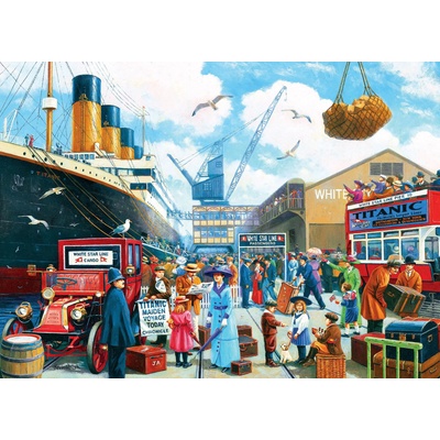 Masterpieces - Puzzle Titanic Boarding - 1 000 piese