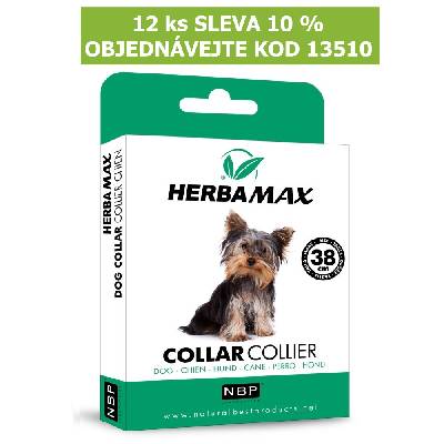 Dr PetCare Max Biocide Collar Obojek proti klíšťatům a blechám pro malé psy 38 cm 12 ks