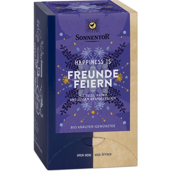 SONNENTOR Био чай „Празнуване с приятели (двойни пакетчета) - 27 г