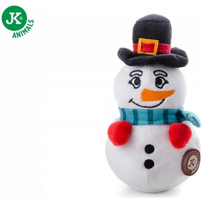 JK ANIMALS plyšový sněhulák X Mas 15 cm